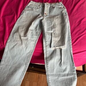 Universal Thread Light Blue Straight Leg Jeans